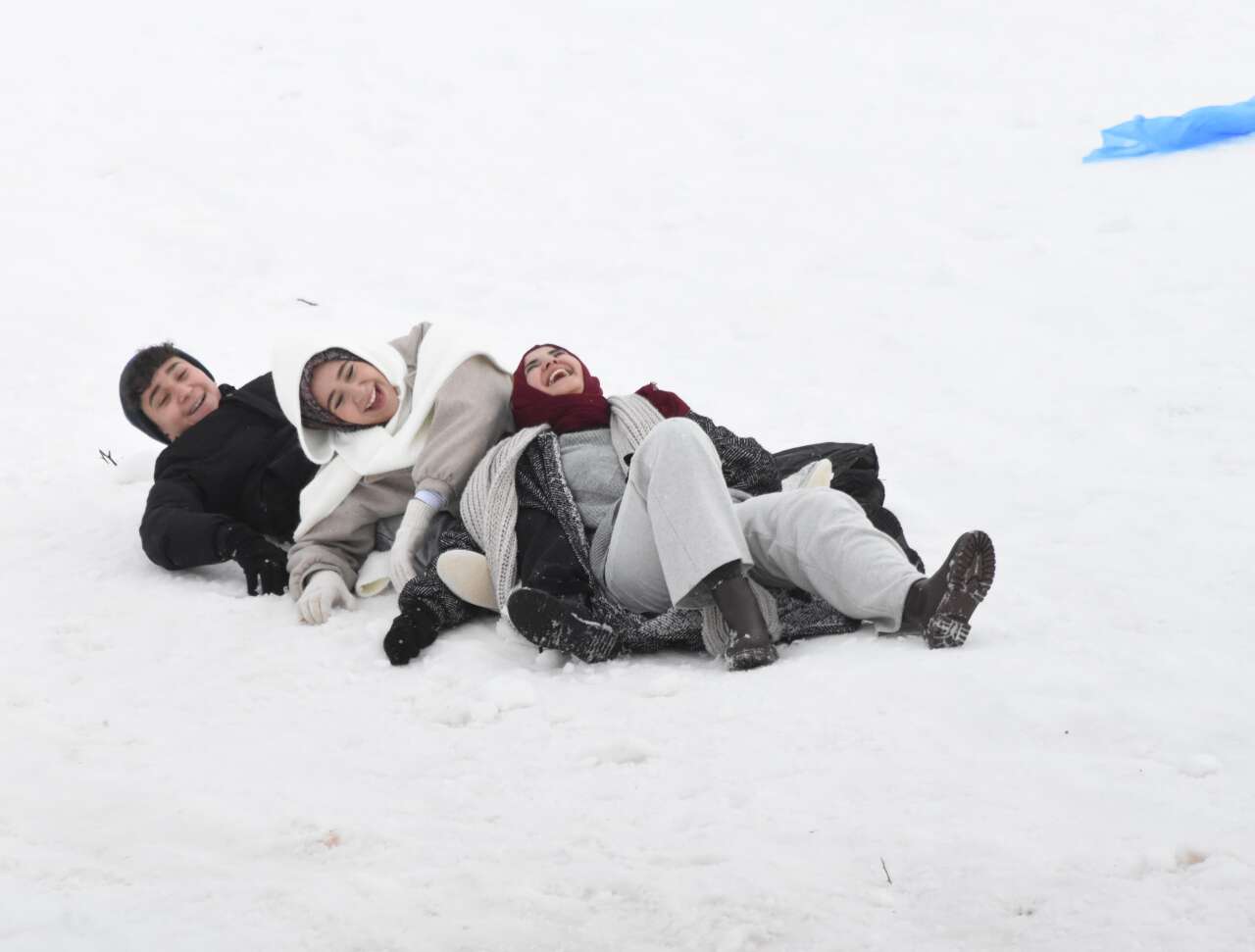 Konya’nın kayak merkezinde hafta sonu yoğunluğu 2